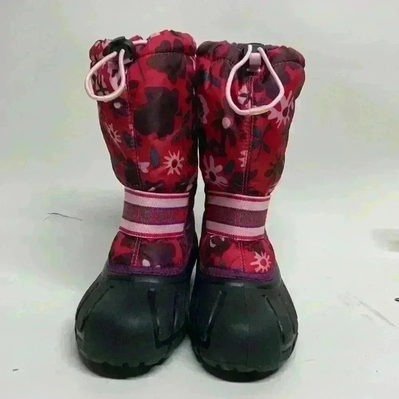 Sorel size 5 winter boots Warm lining elastic closure - Picture 2 of 11